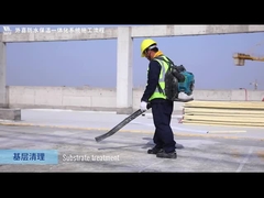 防水WiCi及び絶縁材の統合された屋根を付けるシステム