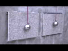 ジョアノワ・テック 薄型石表面装飾と省エネのインテグレテッドコーディングシステムの衝撃試験